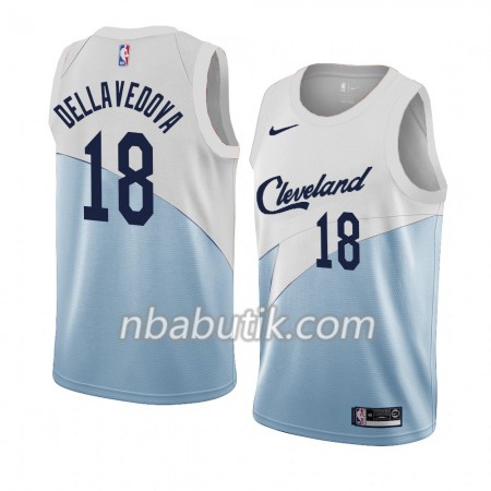 NBA Mænd Trøje Cleveland Cavaliers Matthew Dellavedova 18 2018-19 Nike Blå Hvid Swingman NBA Mænd Trøje Cleveland Cavaliers Matthew Dellavedova 18 2018-19 Nike Blå Hvid Swingman
